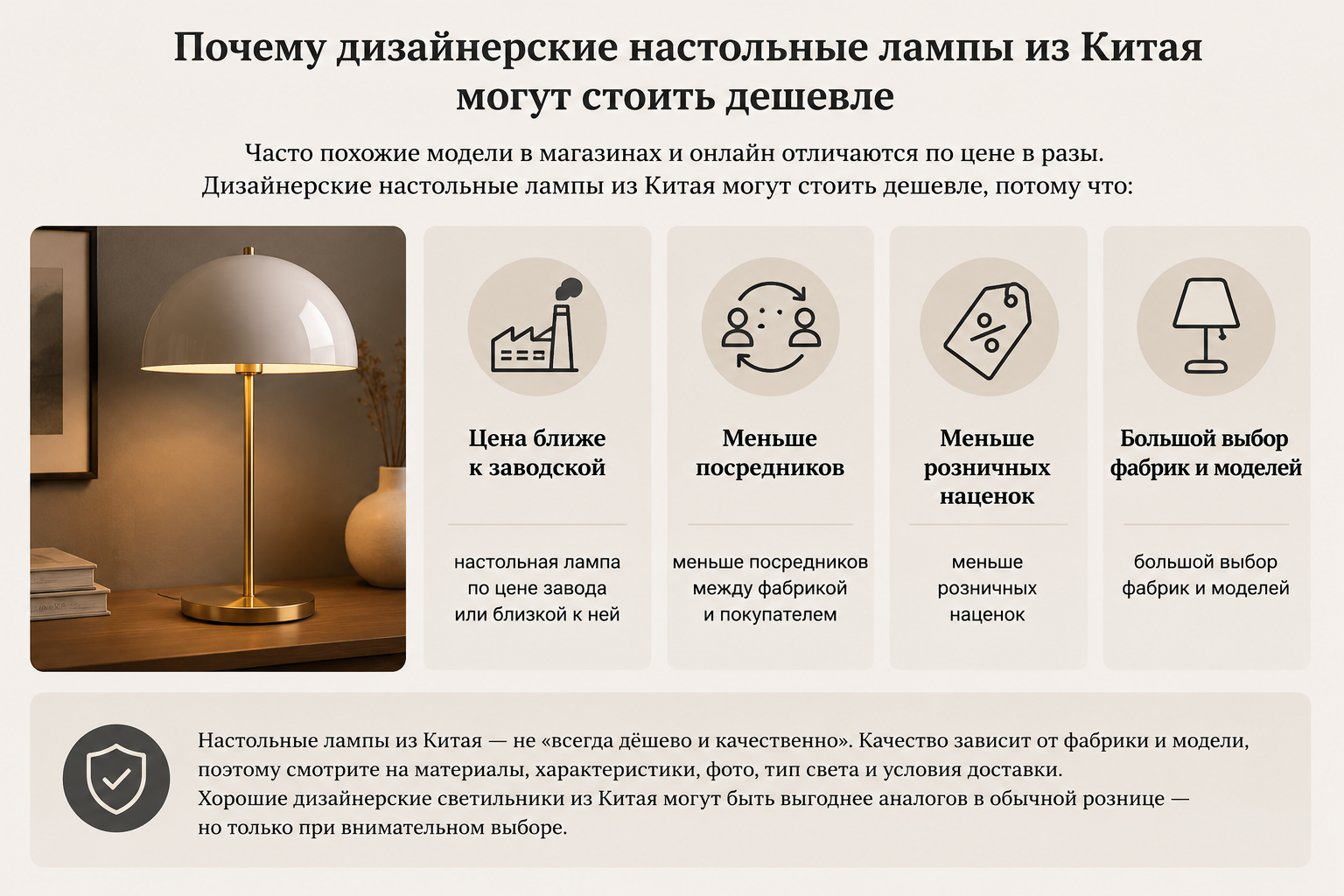 Как выбрать настольную лампу: для работы, спальни, чтения и интерьера