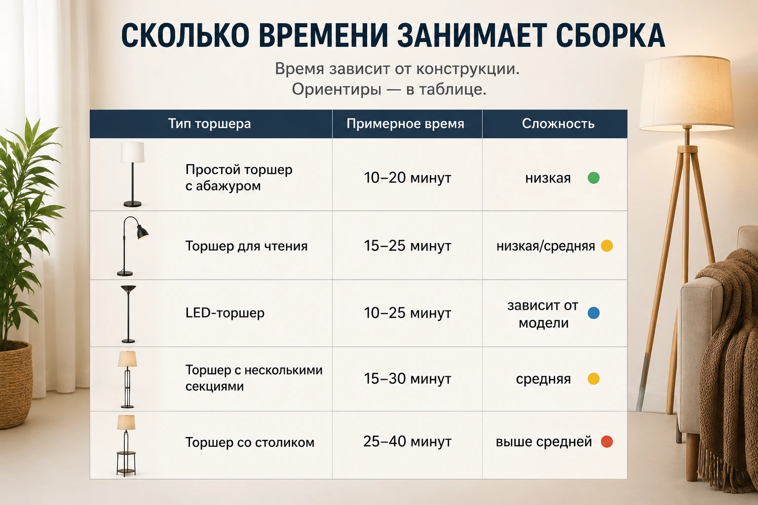 Как собрать торшер ИКЕА: пошаговая инструкция, ошибки и проверка деталей