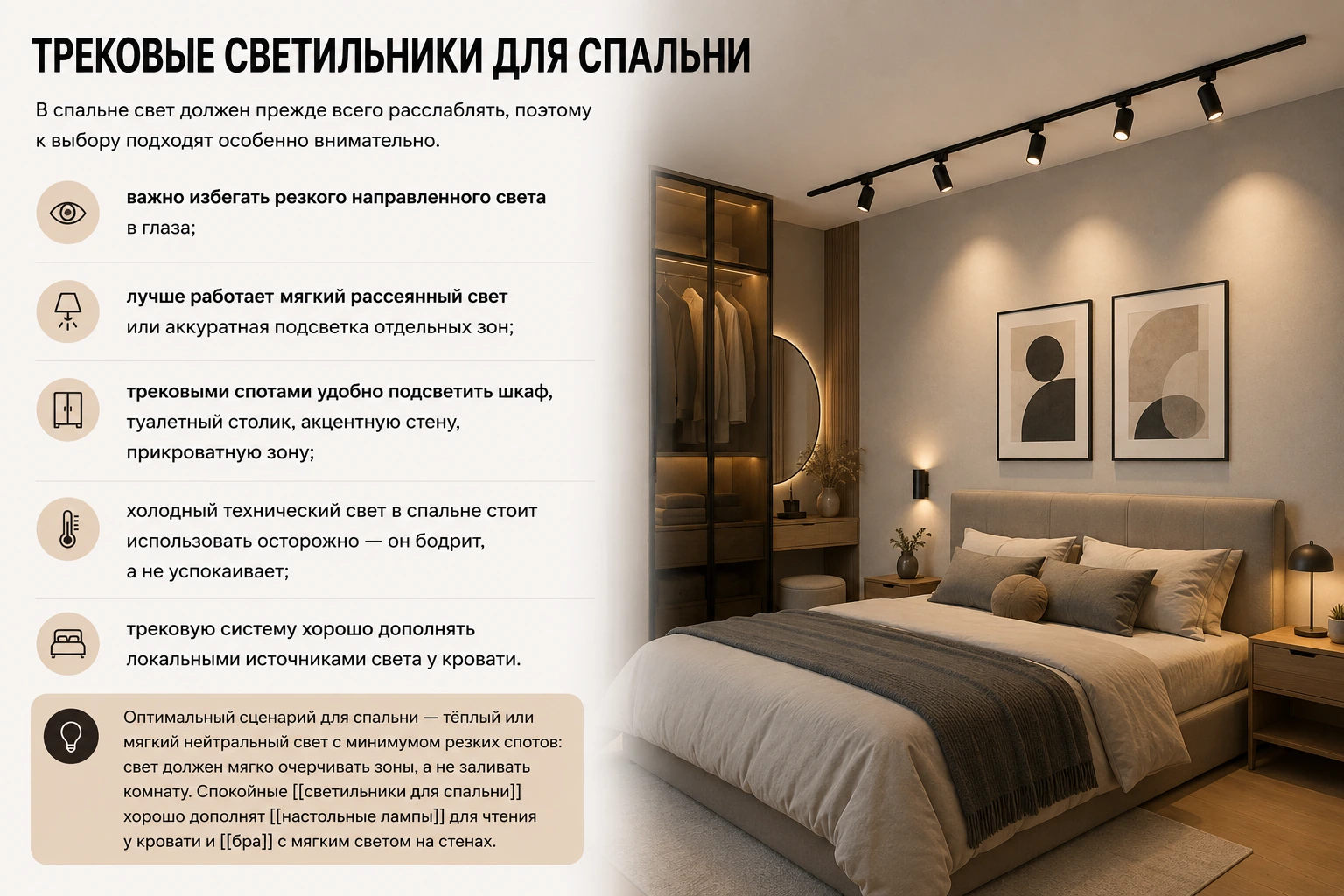 Как выбрать трековые светильники для квартиры