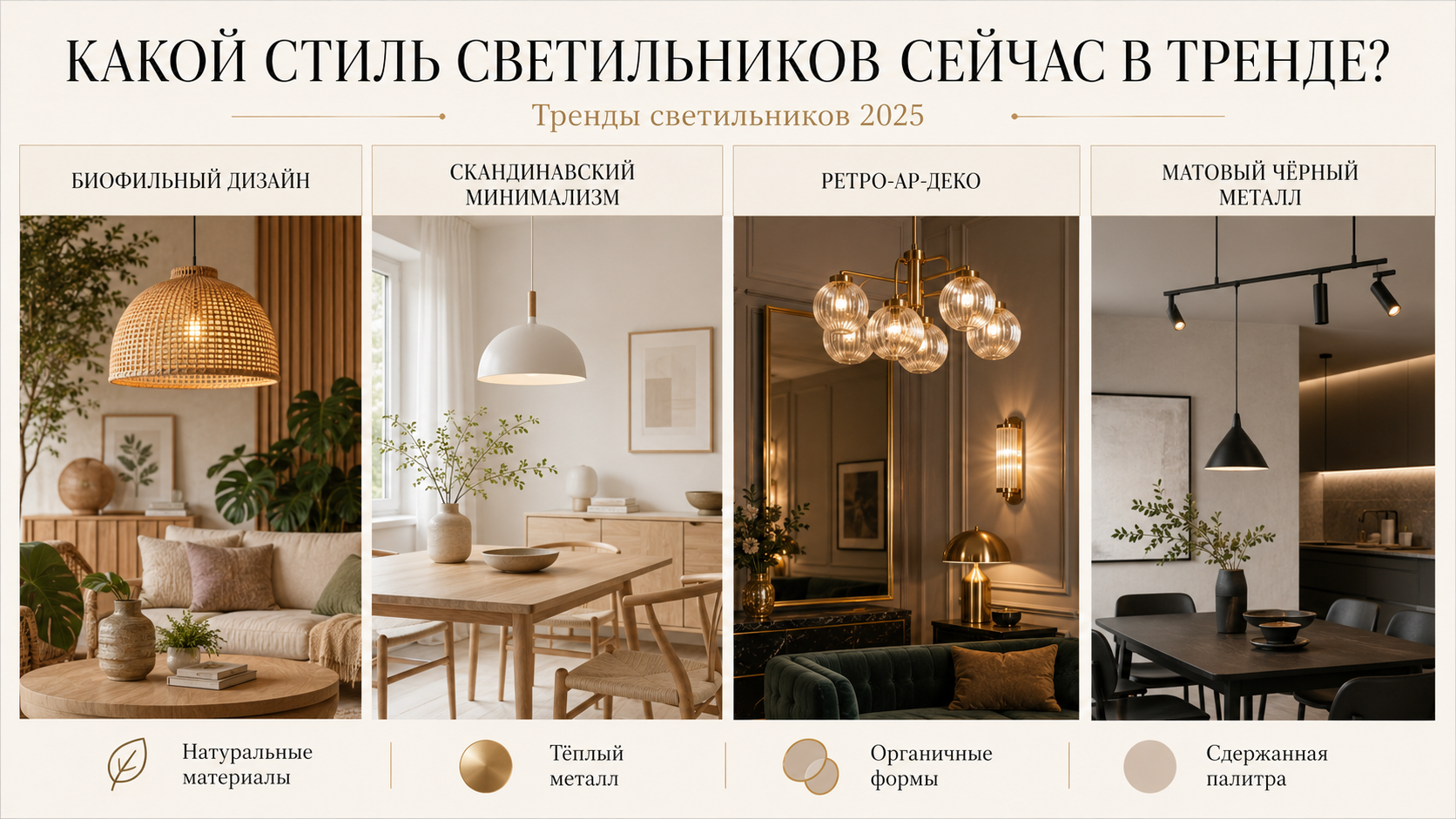 20 частых вопросов о дизайнерских светильниках: как выбрать люстру, бра, торшер и не переплатить