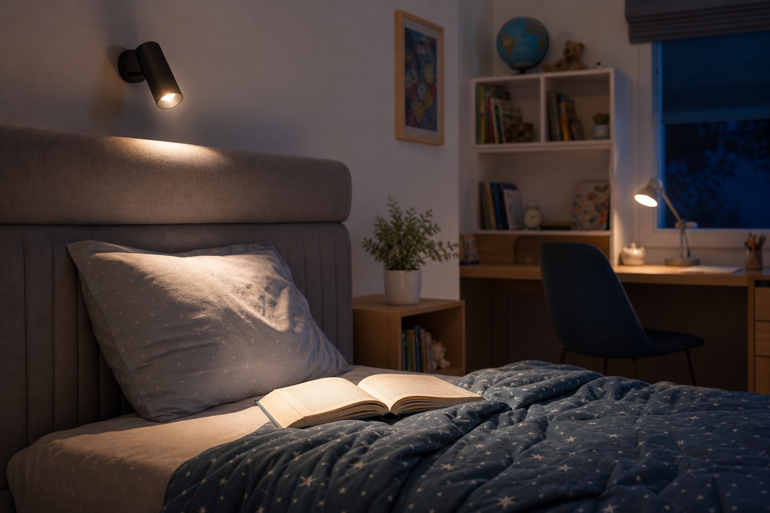 Бра в детскую комнату: безопасный свет, сценарии освещения и выбор по возрасту