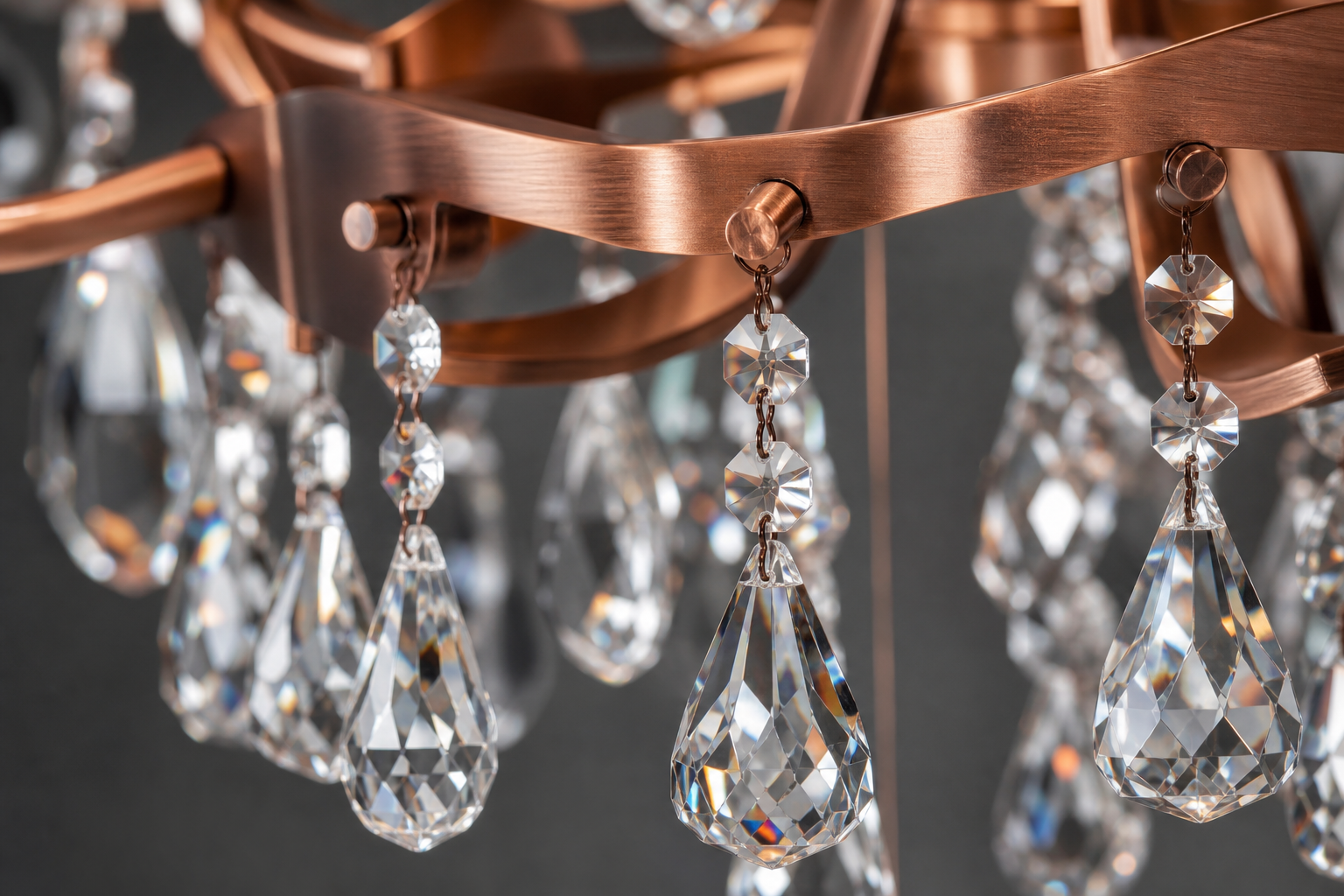 Как выбрать хрустальную подвесную люстру: размер, форма, свет и уход