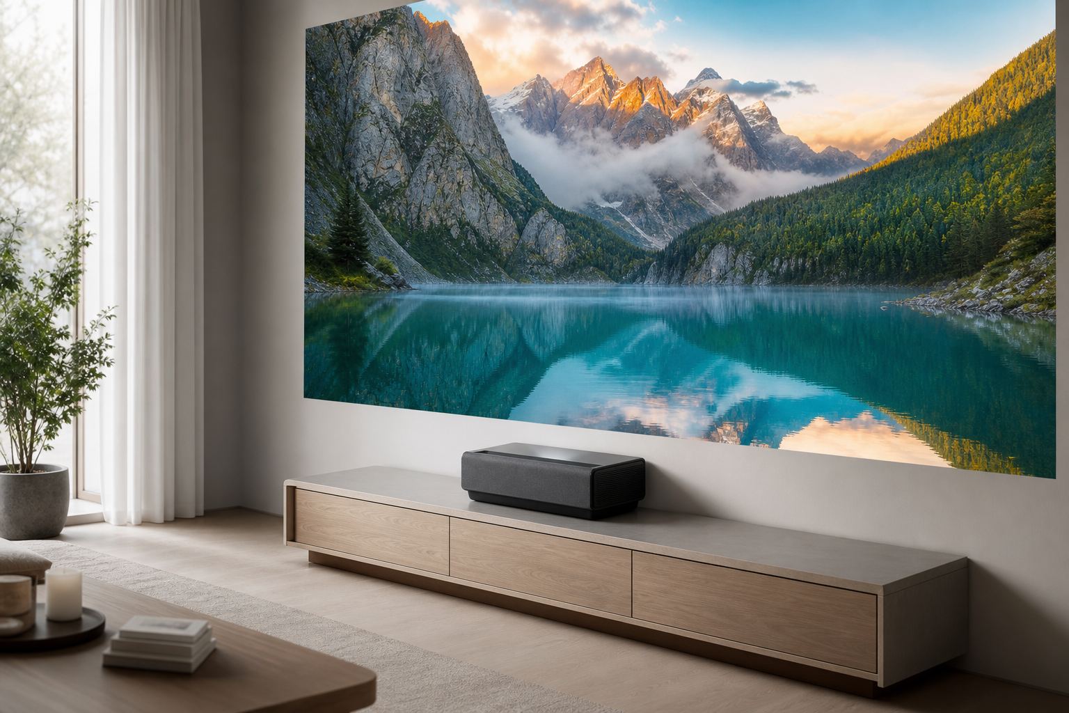 Лазерный проектор Xiaomi или Mijia для гостиной: что проверить перед покупкой вместо телевизора