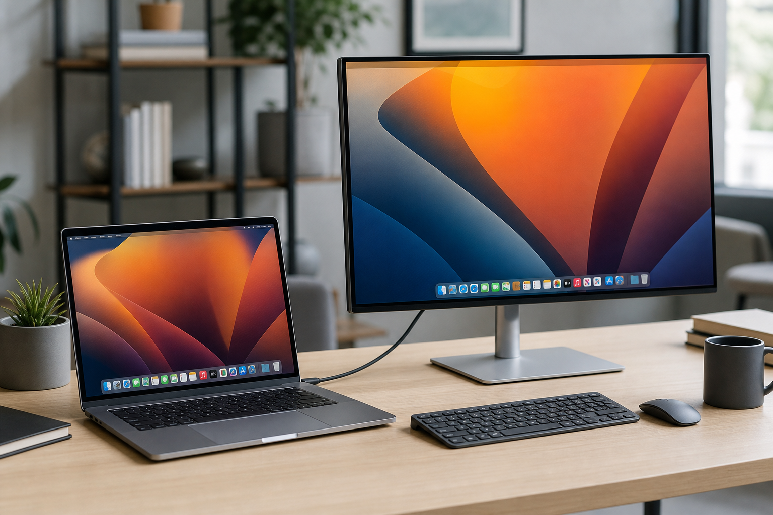 Какой монитор выбрать для MacBook: 27 дюймов, 5K, USB-C и зарядка по одному кабелю