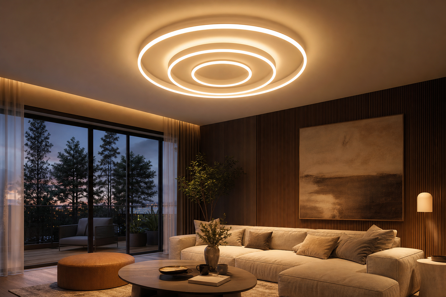 Потолочные LED-светильники по типам: как выбрать для дома