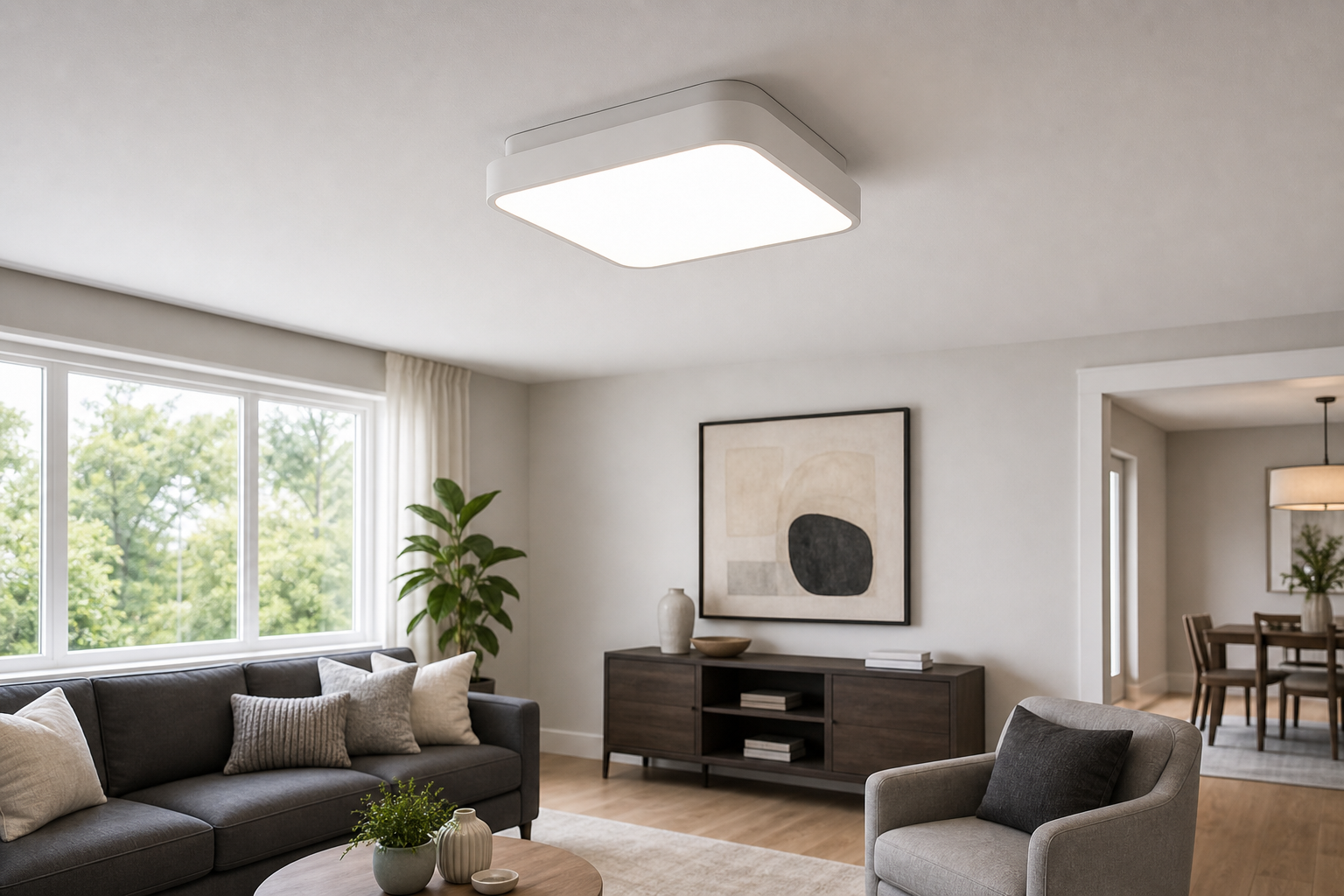 Потолочные LED-светильники по типам: как выбрать для дома