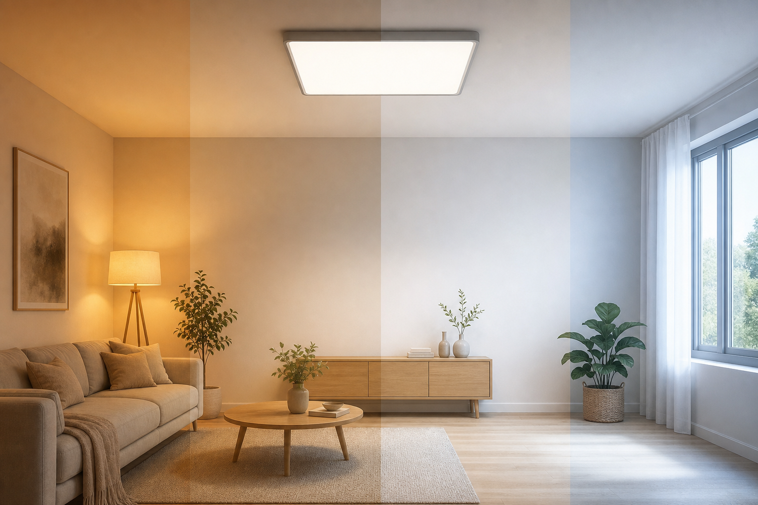 Светодиодные потолочные светильники LED: как выбрать по яркости, типу модуля и монтажу