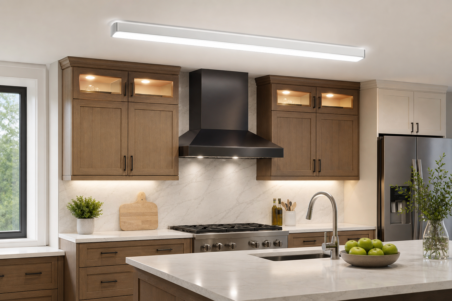 Потолочные LED-светильники для кухни, гостиной, спальни, коридора и ванной: как выбрать под задачу
