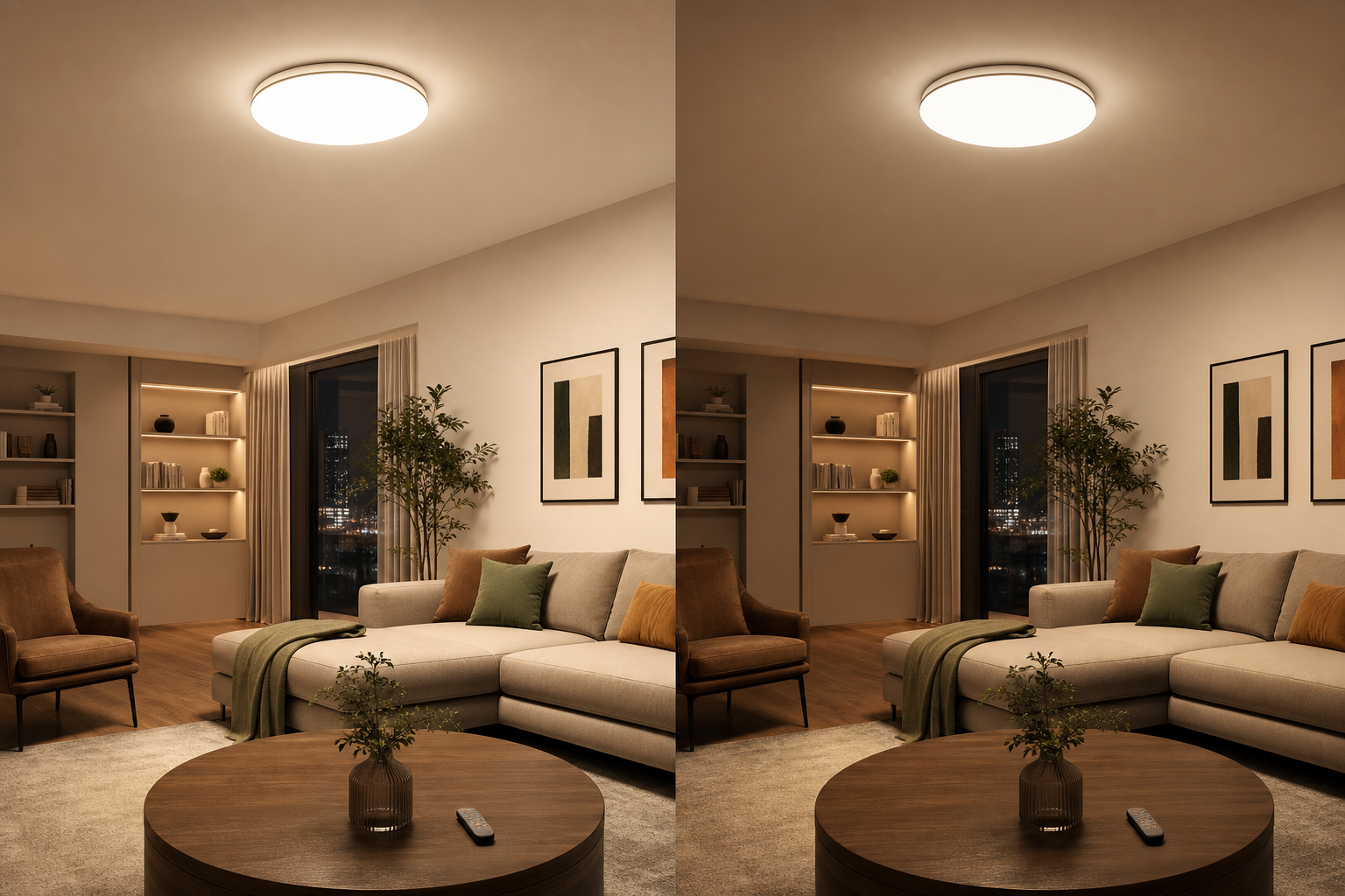 Потолочные LED-светильники для кухни, гостиной, спальни, коридора и ванной: как выбрать под задачу