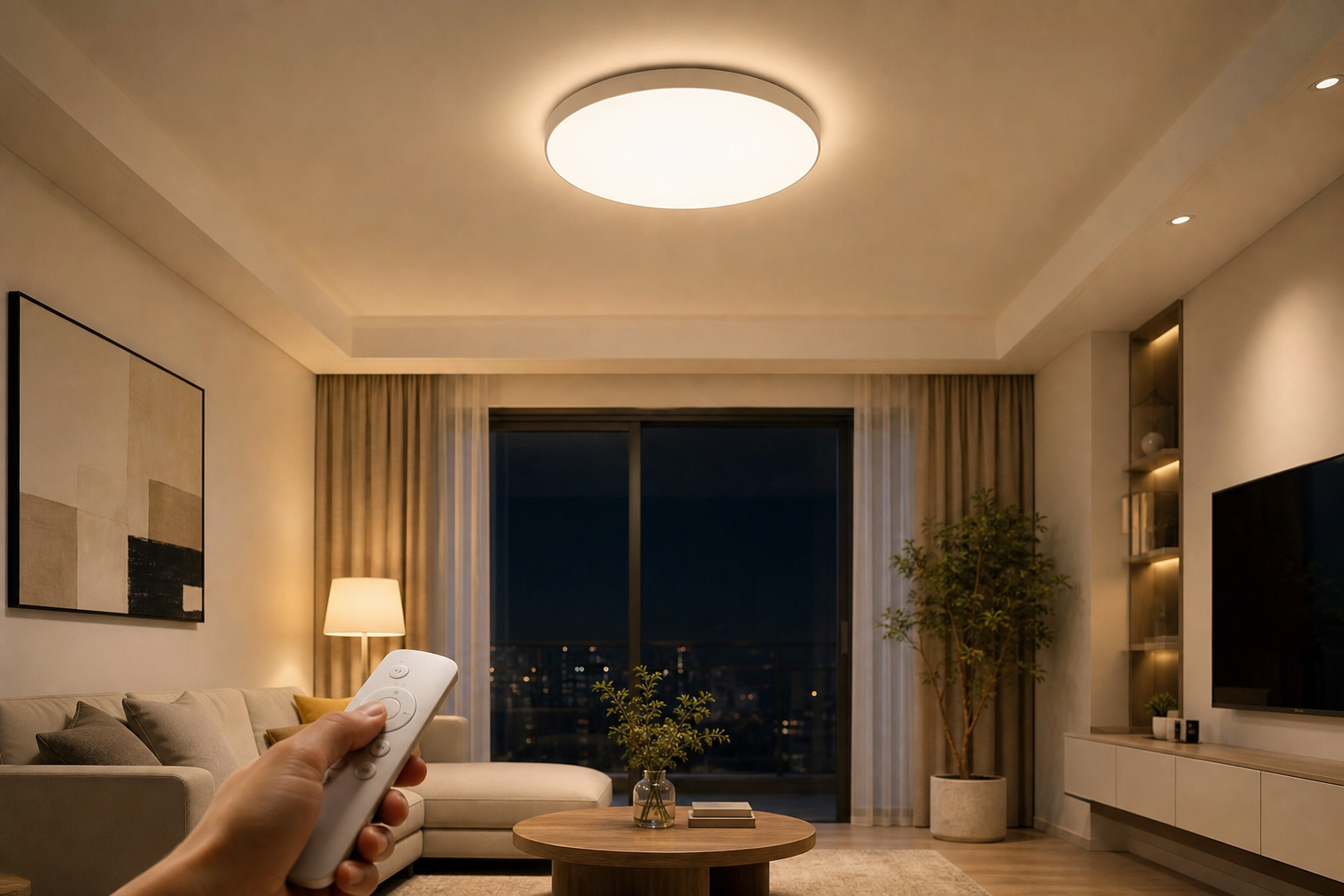 Потолочные светильники LED: как выбрать тип, свет и монтаж под задачу