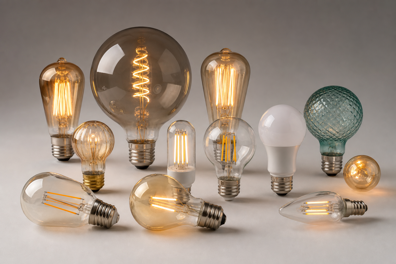 Лампы в стиле ретро: лампа накаливания или LED-филаментная — как выбрать