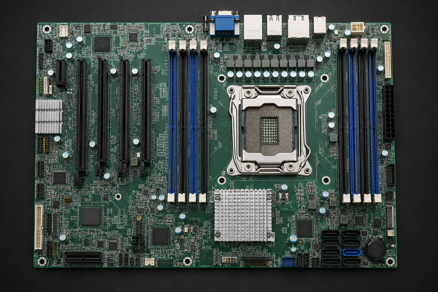 Как выбрать серверную материнскую плату для Intel Xeon: сокет, чипсет, ECC и RAID
