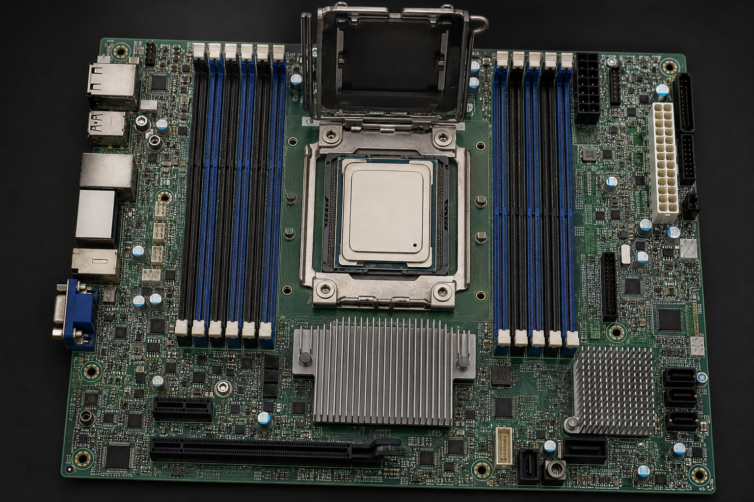 Как выбрать серверную материнскую плату под Intel Xeon: сокет, чипсет, память ECC и интерфейсы расширения