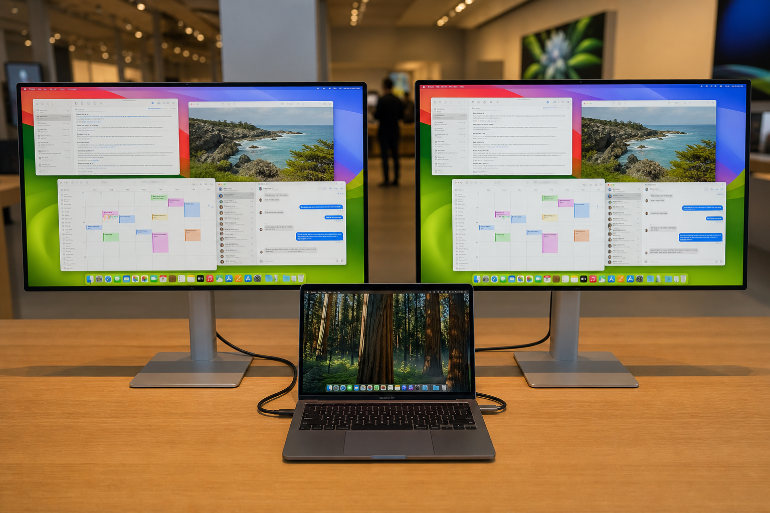 Какой монитор выбрать для MacBook: 27 дюймов, 5K, USB-C и зарядка по одному кабелю