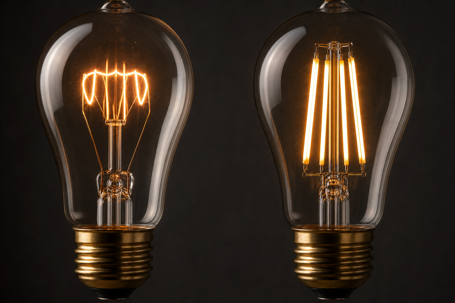 Лампы в стиле ретро: лампа накаливания или LED-филаментная — как выбрать