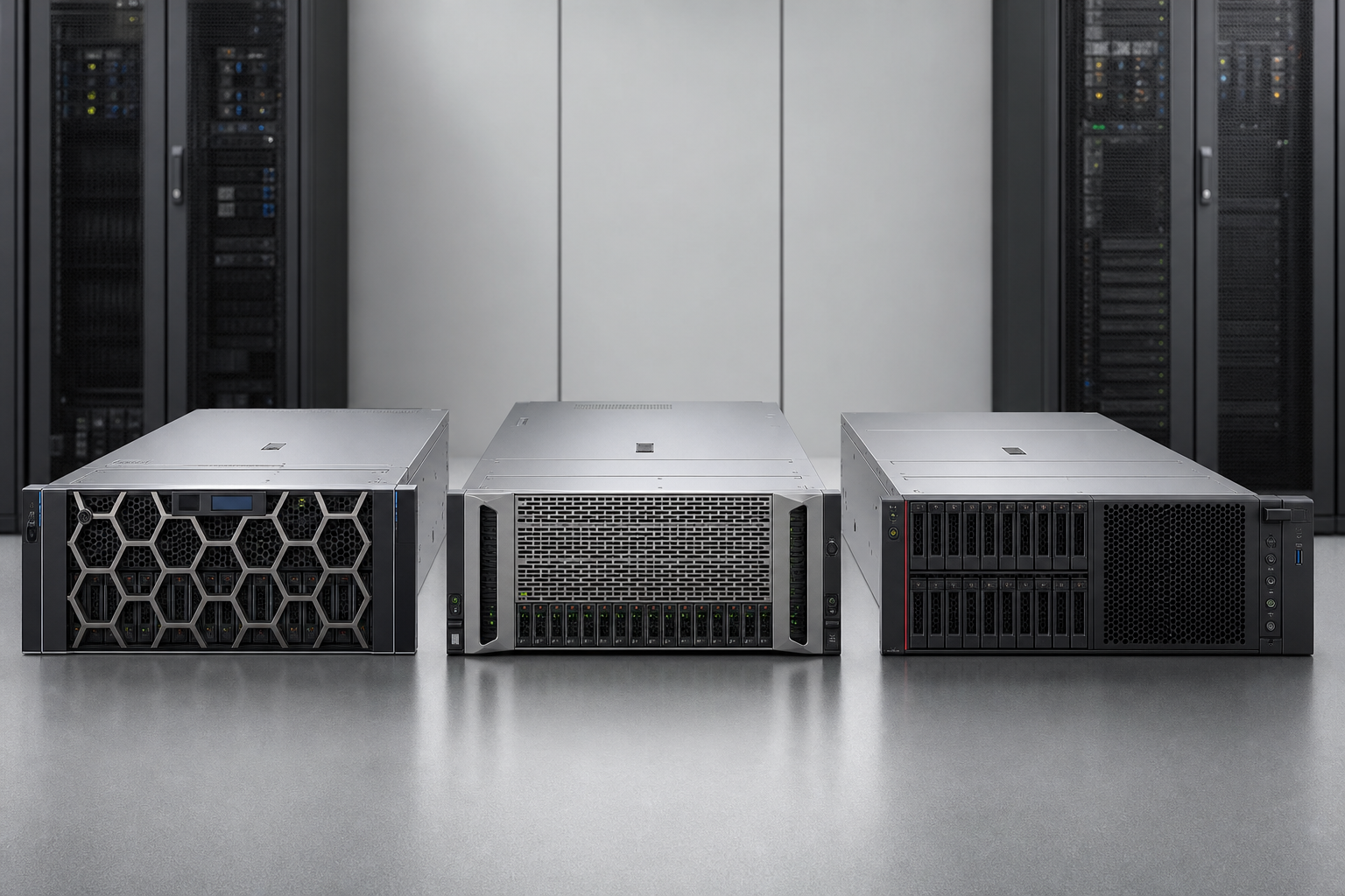 Серверы Dell PowerEdge, HPE ProLiant и Lenovo IBM: что выбрать для бизнеса