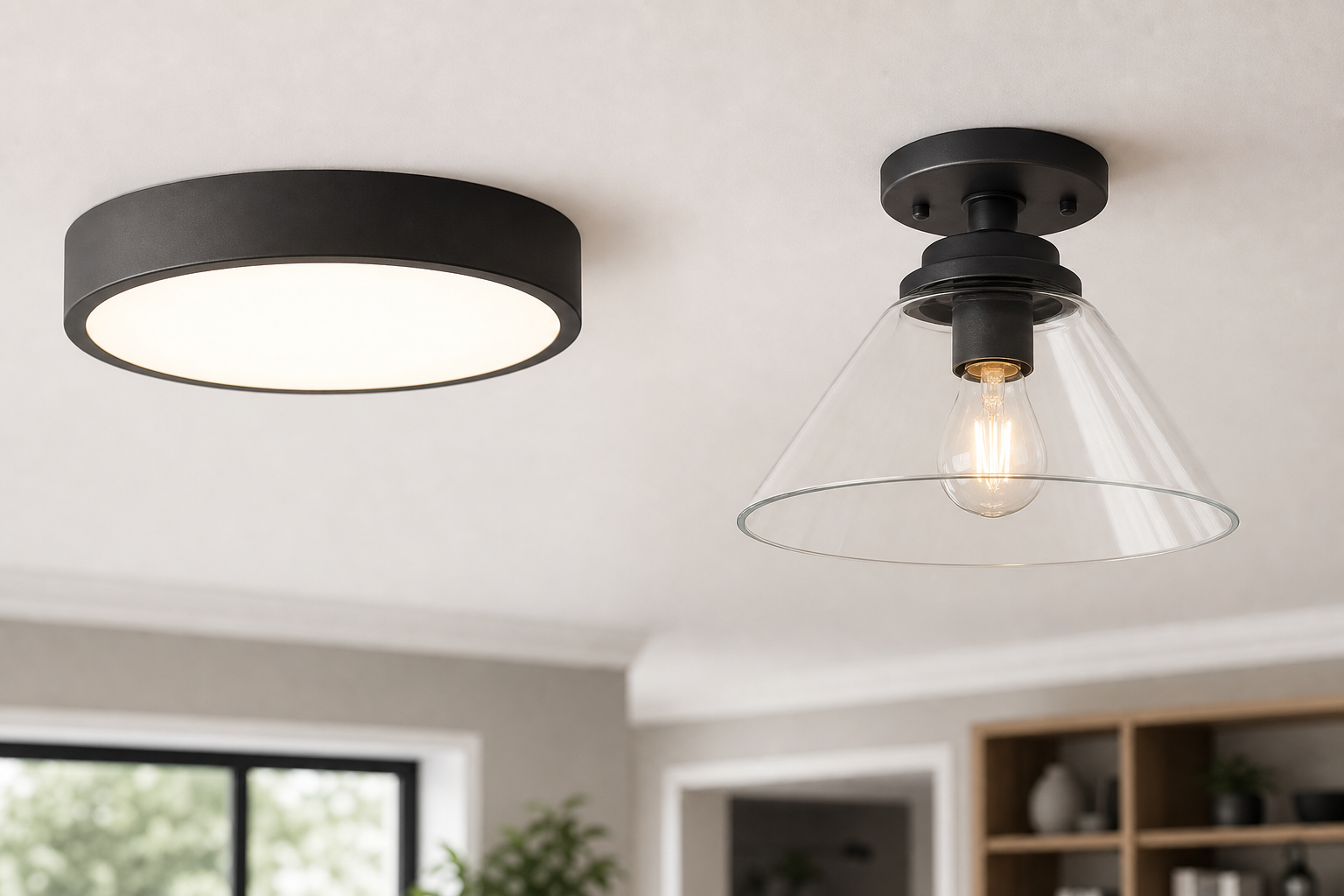Светодиодные потолочные светильники LED: как выбрать по яркости, типу модуля и монтажу