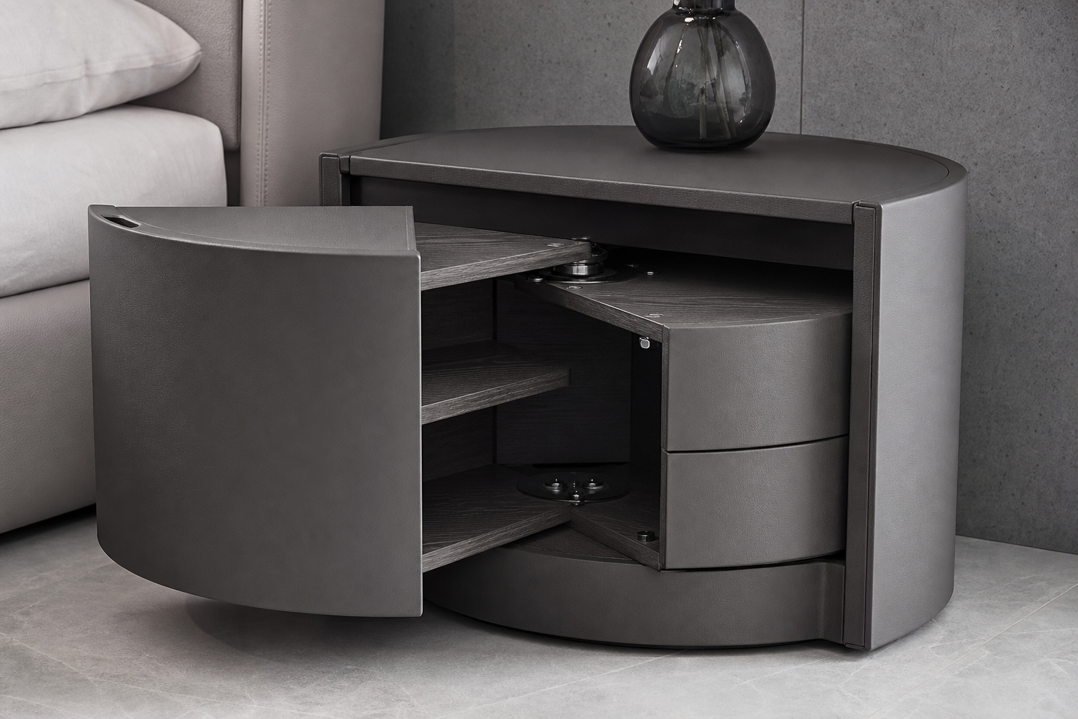 Прикроватная тумбочка: как выбрать модель для спальни и гостиной