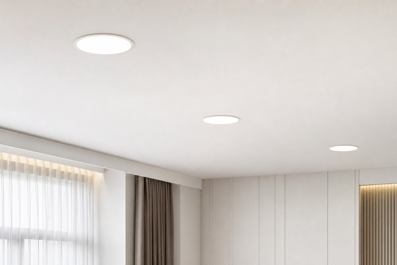 Светодиодные потолочные светильники LED: как выбрать по яркости, типу модуля и монтажу