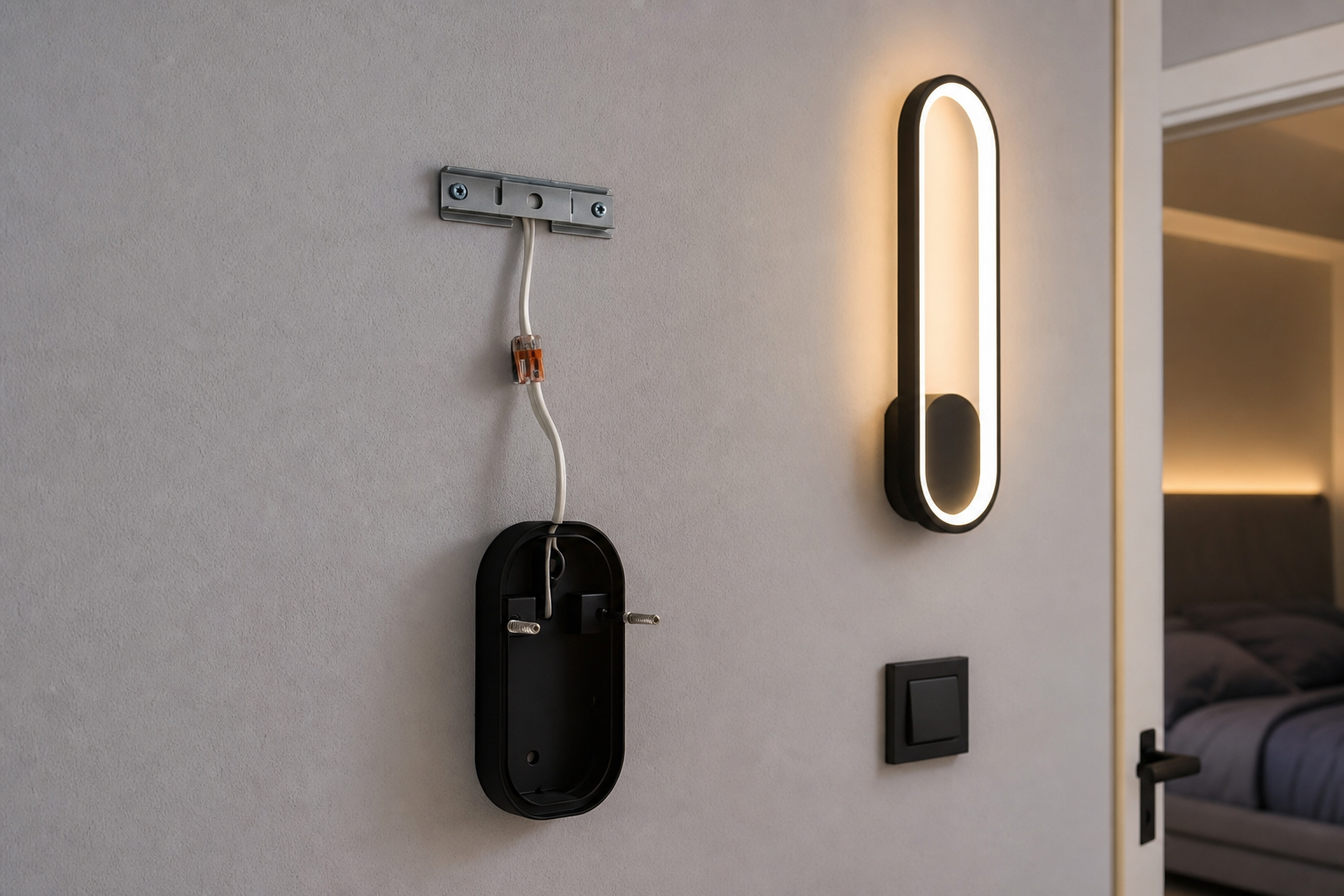 Светодиодные бра: как выбрать LED модель для спальни, коридора и ванной