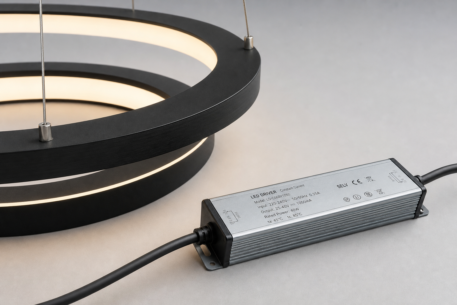 Подвесные LED-люстры из Китая: как проверить электрическую версию, драйвер и совместимость перед заказом